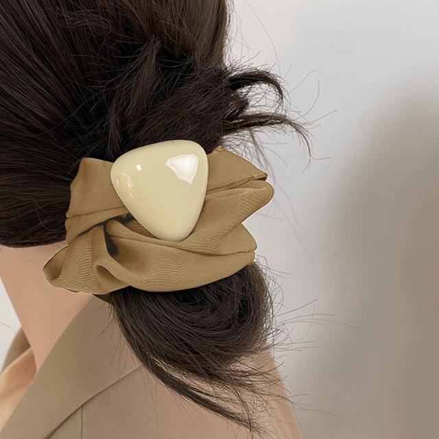 シュシュ サテン ヘアゴム 送料無料 即日発送-6