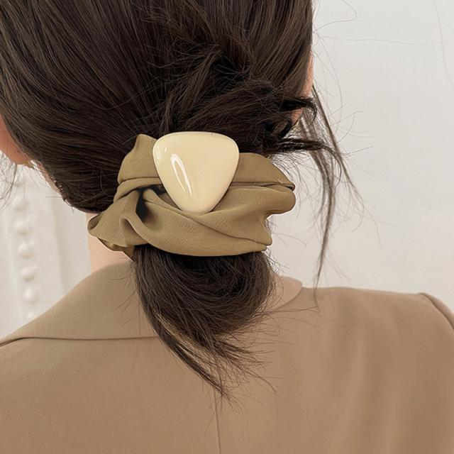 シュシュ サテン ヘアゴム 送料無料 即日発送-7