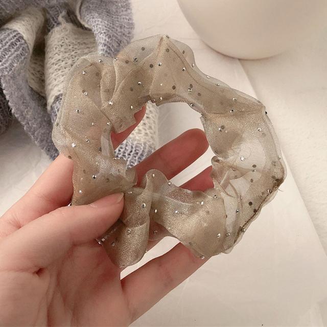 シュシュ キラキラ ヘアゴム 送料無料 即日発送-4