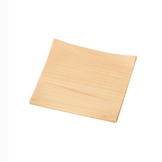 木製ふち反り茶托 ウォールナット マホガニー タモ メープル インテリア 室内備品 日本製 送料無料-7