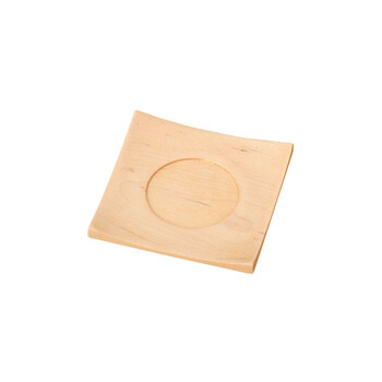 木製ミニ茶托 ウォールナット マホガニー タモ メープル インテリア 室内備品 日本製 送料無料-7