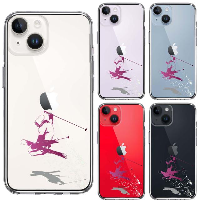 iPhone14Plus ケース クリア フリースタイル アクロバット スマホケース 側面ソフト 背面ハード ハイブリッド  送料無料-1