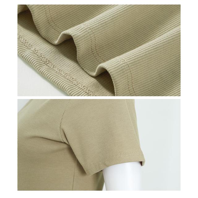 無地Tシャツ 半袖 レディース 8色 送料無料 即日発送-6