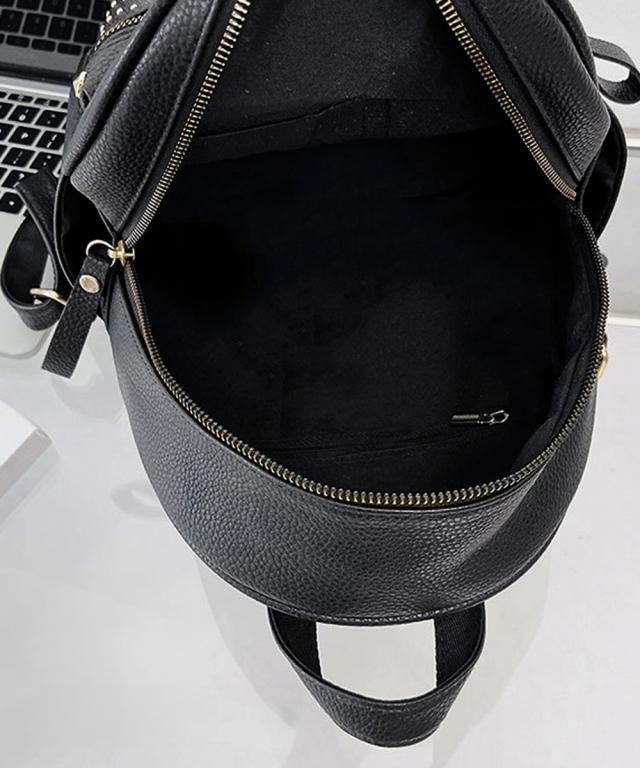 リュックサック スタッズ フェイクレザー 送料無料 即日発送-5