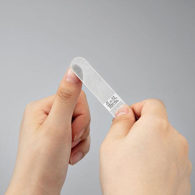 匠の技 しなるツメヤスリ ステンレス製 ケース付 G 1043 ×3個セット 送料無料-4