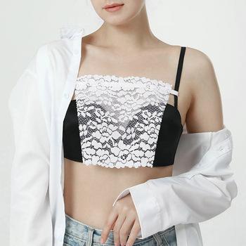 総レースブラカバー レディース胸元カバー 送料無料 即日発送-6