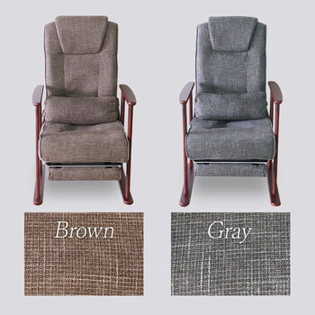 座椅子 高座椅子 グレー 至極の休息 送料無料-3