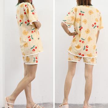 レディース 可愛い パジャマ 3点セット 送料無料 即日発送-8