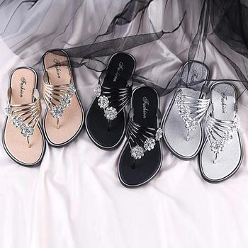 フラワートングサンダル レディース 夏靴 送料無料 即日発送-9