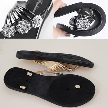 フラワートングサンダル レディース 夏靴 送料無料 即日発送-3