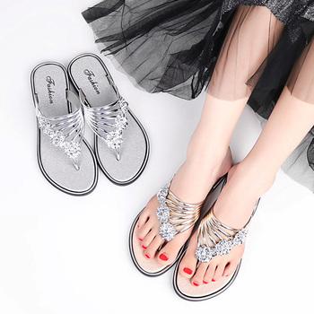 フラワートングサンダル レディース 夏靴 送料無料 即日発送-4