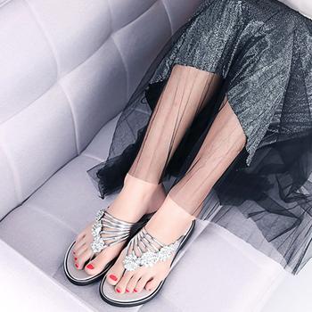 フラワートングサンダル レディース 夏靴 送料無料 即日発送-6