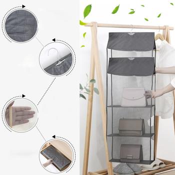 吊り下げ式バッグ収納ハンガー 折り畳み 送料無料 即日発送-3