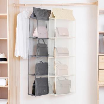 吊り下げ式バッグ収納ハンガー 折り畳み 送料無料 即日発送-4