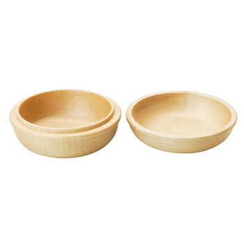 栃 マカロン型蓋付小鉢 送料無料-1