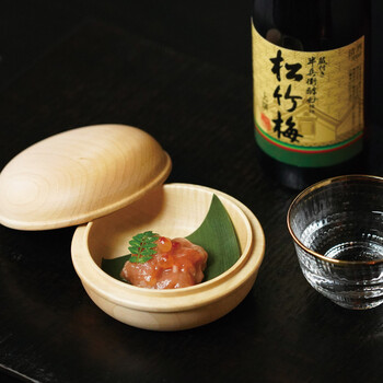 栃 マカロン型蓋付小鉢 送料無料-2