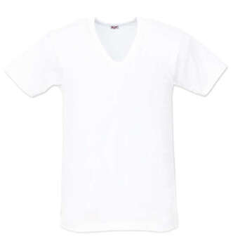 大きいサイズ B.V.D. U首半袖Tシャツ 3L 4L ラッピング可 送料無料 即日発送-0