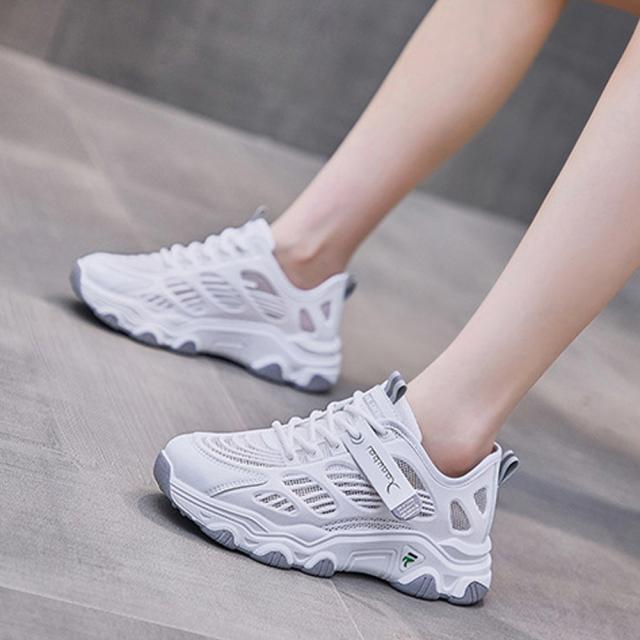 スニーカー メッシュスニーカー レディース 夏靴 送料無料 即日発送-6