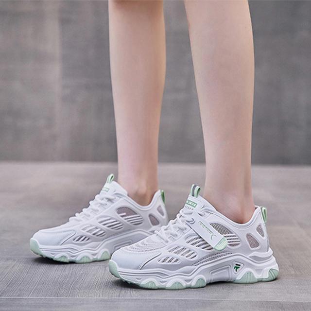 スニーカー メッシュスニーカー レディース 夏靴 送料無料 即日発送-8