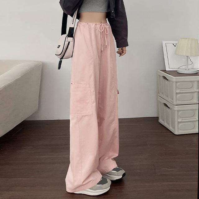 カーゴパンツ ストレート ワイドパンツ 送料無料 即日発送-3