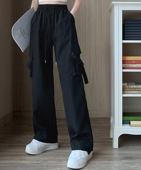 カーゴパンツ レディース ワイドパンツ 送料無料 即日発送-3