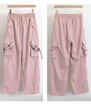 カーゴパンツ レディース ワイドパンツ 送料無料 即日発送-8