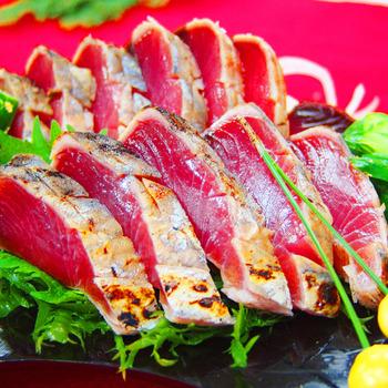 静岡 かつおの黒潮たたき造り 送料無料-2