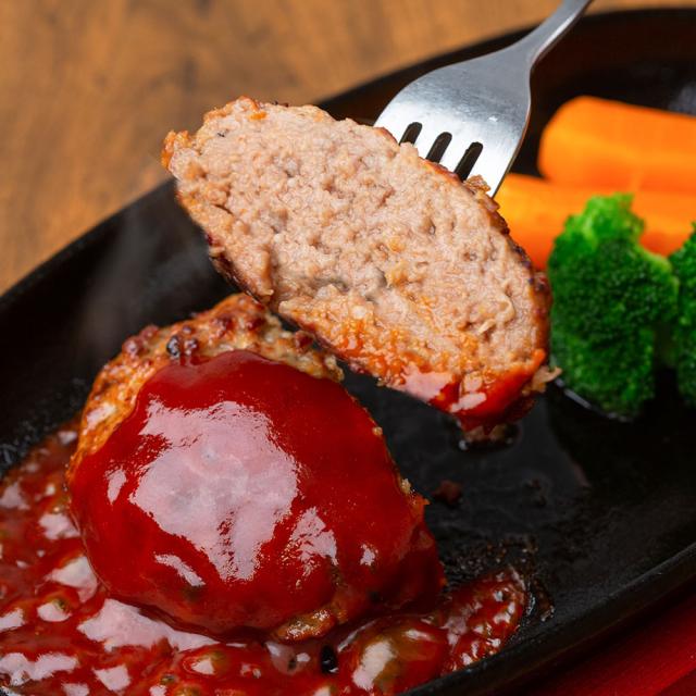 大阪 焼肉はらだ本店 黒毛和牛焼きハンバーグ 5個 ギフト対応可 送料無料-2