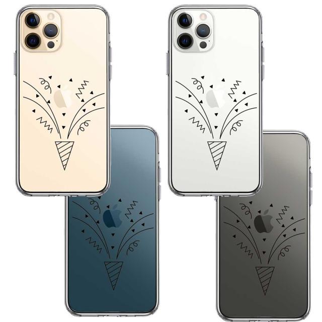 iPhone12Pro ケース クリア クラッカー スマホケース 側面ソフト 背面ハード ハイブリッド  送料無料-1