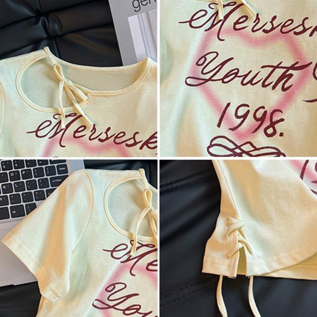 ロゴT Tシャツ レディース 半袖 送料無料 即日発送-3