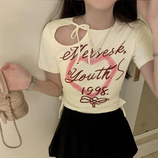 ロゴT Tシャツ レディース 半袖 送料無料 即日発送-7