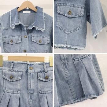 デニムセットアップ レディース 春夏 送料無料 即日発送-3