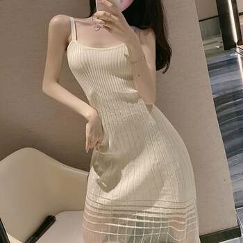 キャミニットワンピース レディース 夏 送料無料 即日発送-5