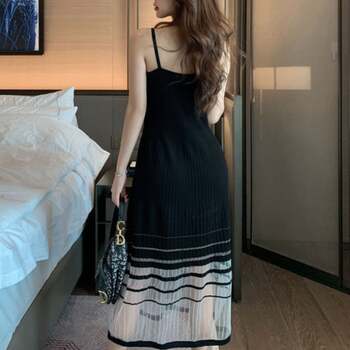 キャミニットワンピース レディース 夏 送料無料 即日発送-7