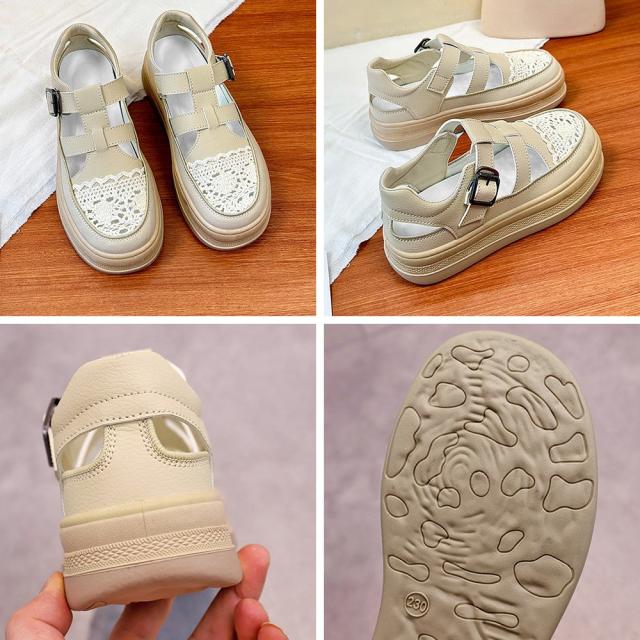 スニーカーサンダル 厚底 レディース春夏 送料無料 即日発送-2