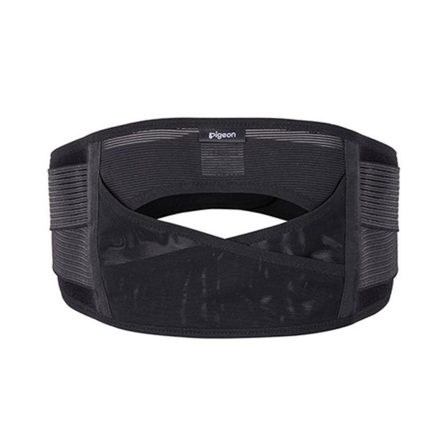 ピジョン 妊娠中から使える骨盤ベルト ブラック マタニティLサイズ 送料無料-5