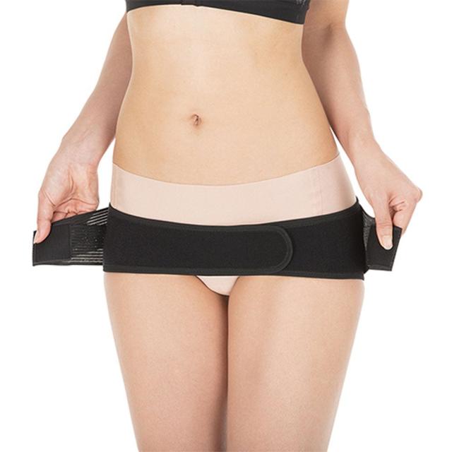 ピジョン 妊娠中から使える骨盤ベルト ブラック マタニティLサイズ 送料無料-6