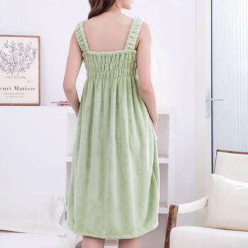 着るバスタオル ワンピースタオル 超吸水 送料無料 即日発送-5