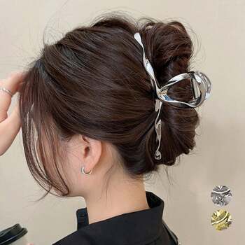 ヘアクリップ ウェーブ バンスクリップ 送料無料 即日発送-0