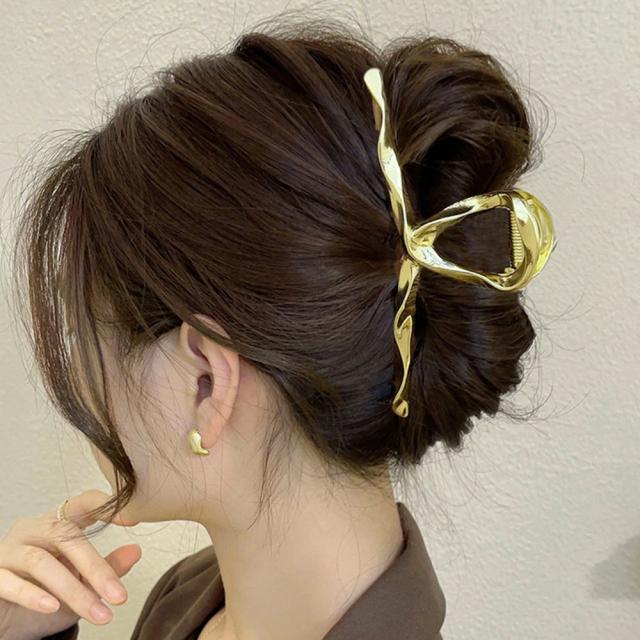 ヘアクリップ ウェーブ バンスクリップ 送料無料 即日発送-3