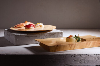 WAS ウッドスタイル ストライプ フラット 小 送料無料-3