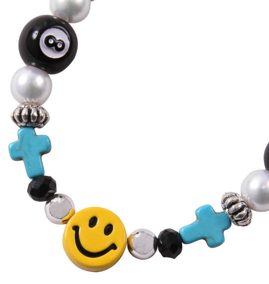 SMILEY FACE スマイルハンドメイドネックレス F MC022352-02622 ラッピング可 送料無料 即日発送-2