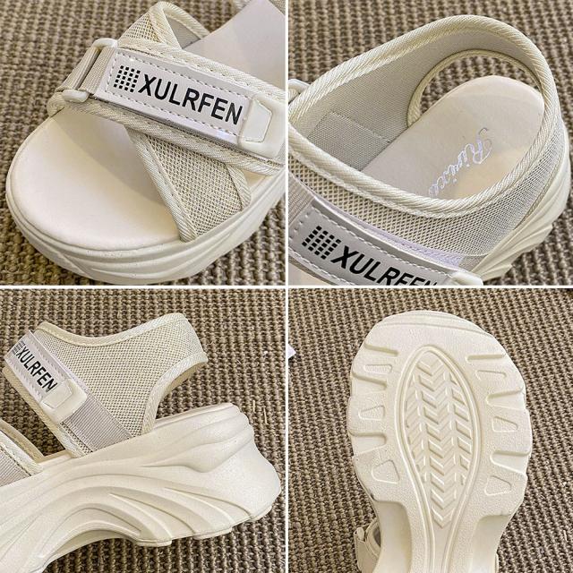 スポーツサンダル 厚底サンダルレディース 送料無料 即日発送-3