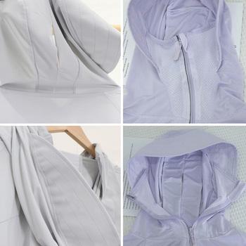 日焼け止めパーカー 薄手 ラッシュガード 送料無料 即日発送-9