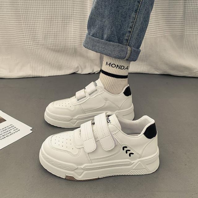 スニーカー 厚底スニーカー ベルクロ レディース美脚 送料無料 即日発送-7