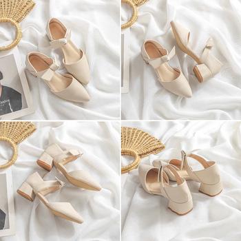 パンプス 痛くない リボンパンプスヒール 送料無料 即日発送-8