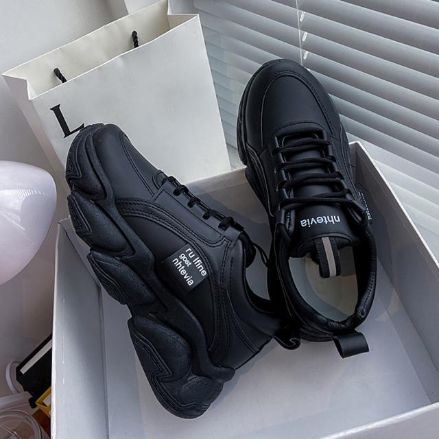 スニーカー 厚底スニーカー ダッドスニーカー 美脚 送料無料 即日発送-9