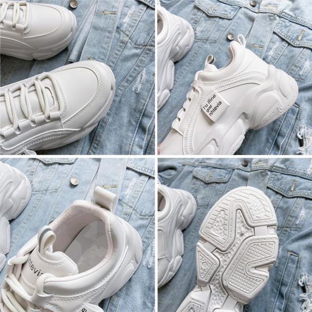 スニーカー 厚底スニーカー ダッドスニーカー 美脚 送料無料 即日発送-7