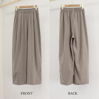 パンツ ワイドパンツ レディースさらとろ 送料無料 即日発送-2