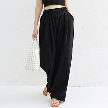 パンツ ワイドパンツ レディースさらとろ 送料無料 即日発送-7